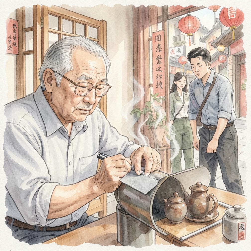 打磨和完成吹口