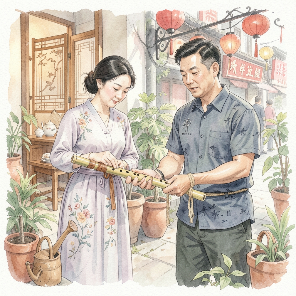 捆绑竹子