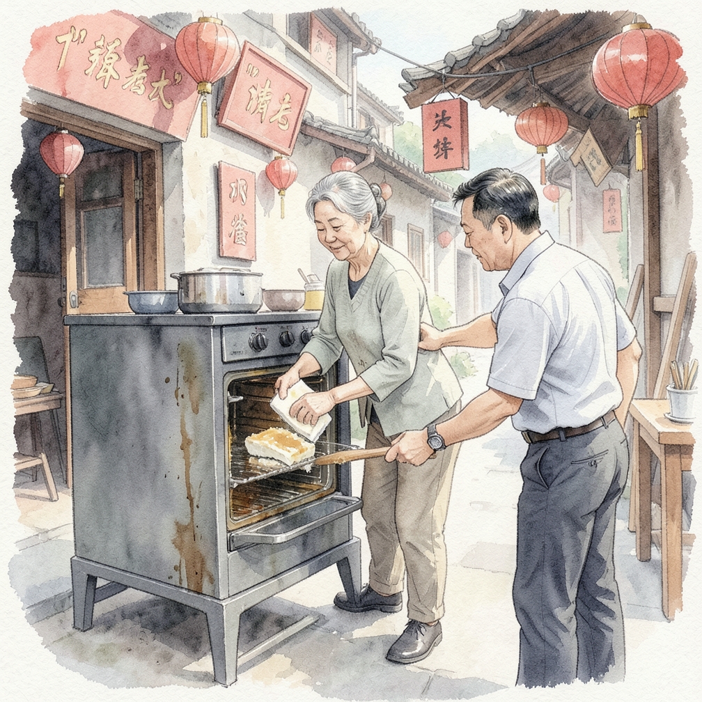 用湿布擦拭并冲洗