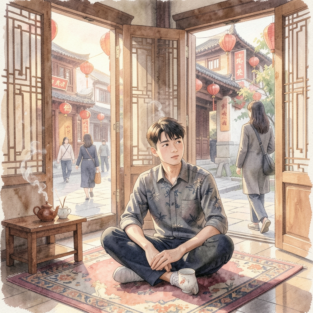 点燃一些香以营造氛围