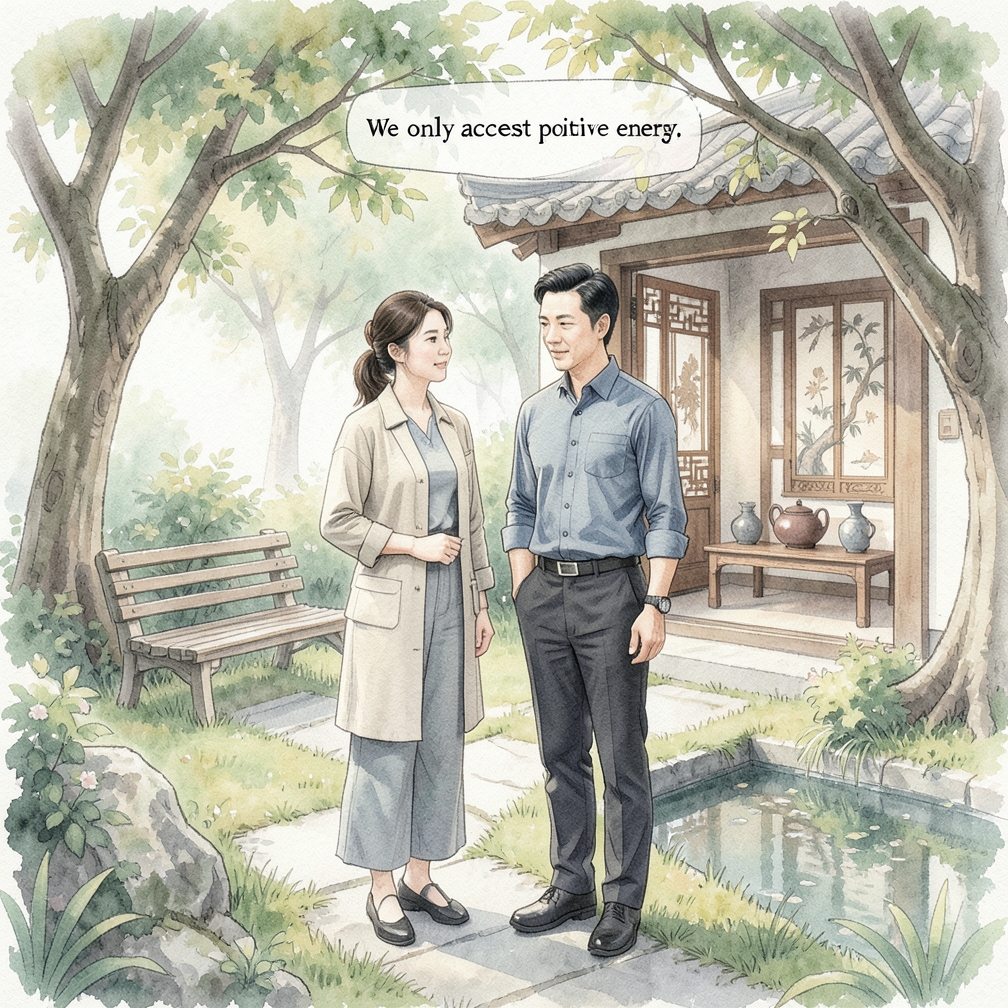 欢迎积极的灵体进入空间