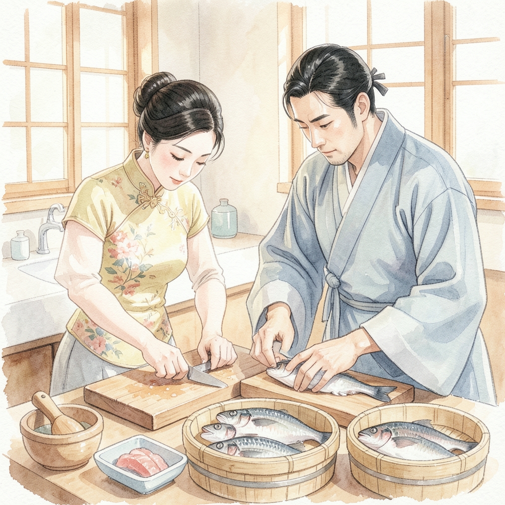 如何在家用新鲜鱼安全制作刺身