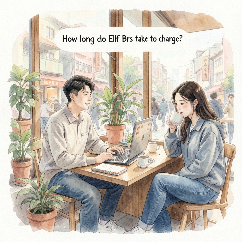 Elf Bar 充電時間說明