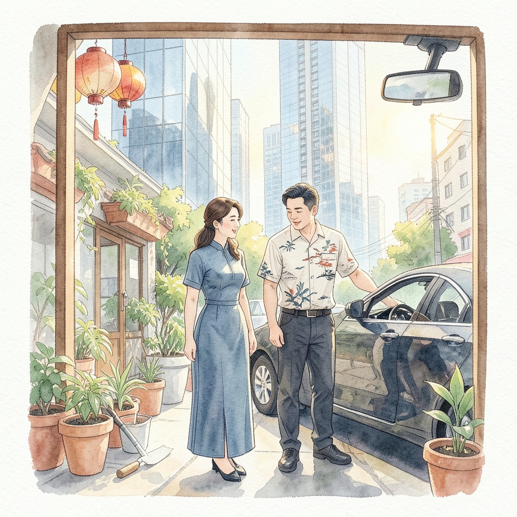 確認座椅高度是否符合駕駛需求