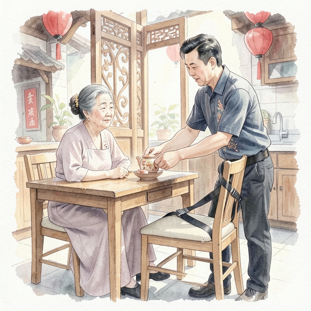 調整座椅角度以確保舒適與安全