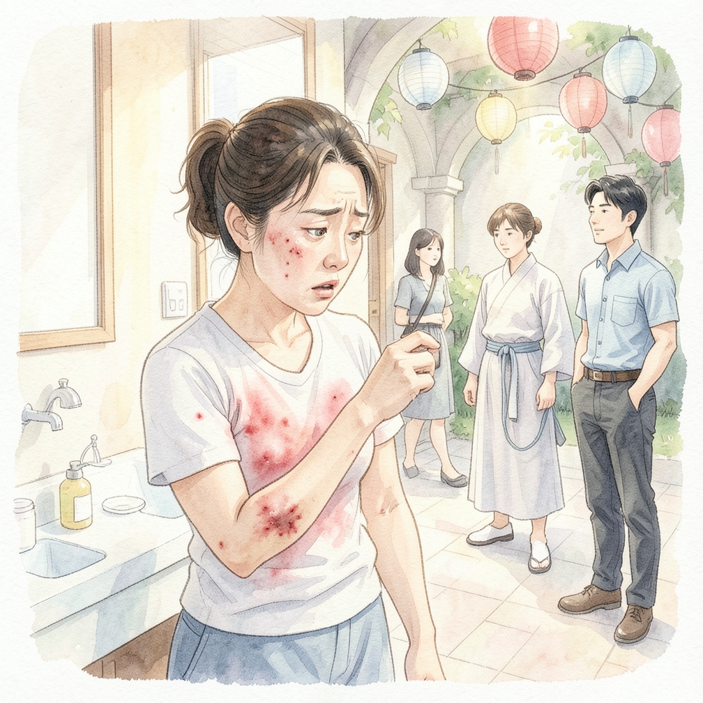 注意炎症、發紅和發熱