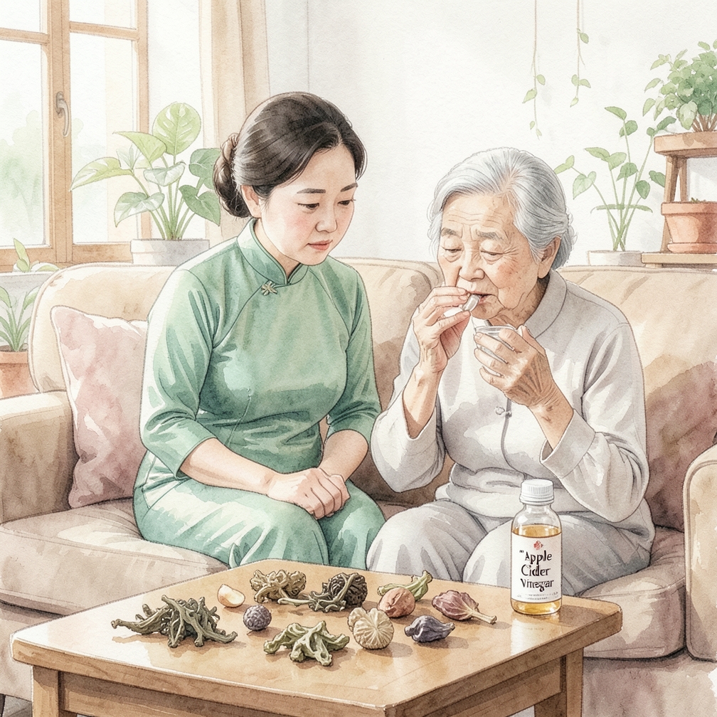 使用蘋果醋浸泡