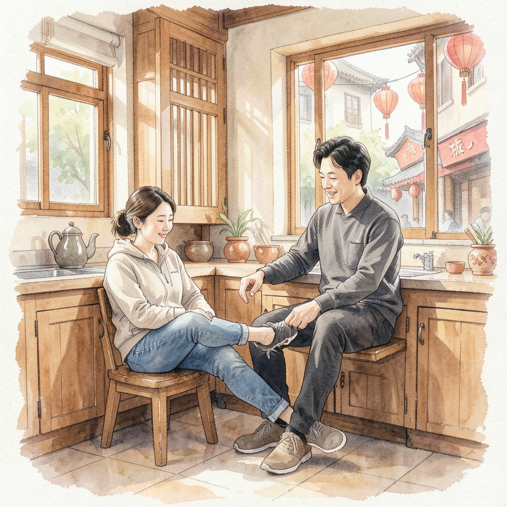缓慢放松