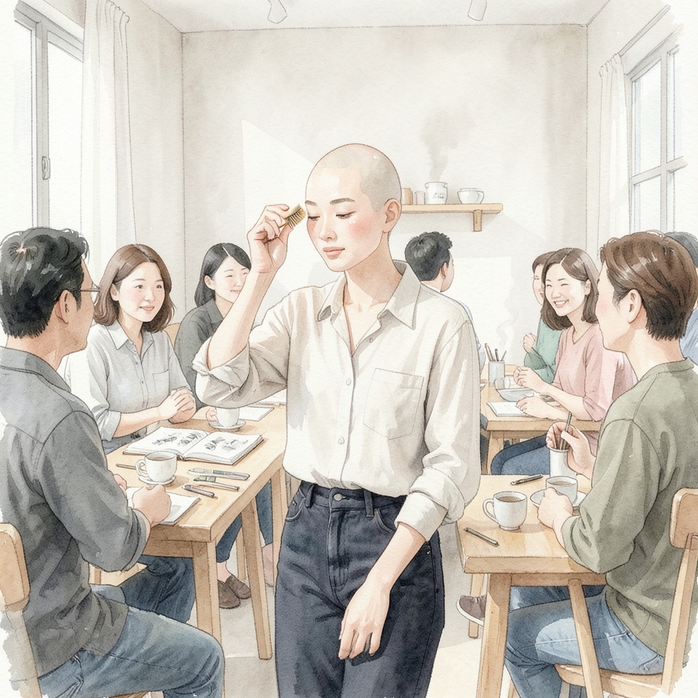 使用温水冲洗干净