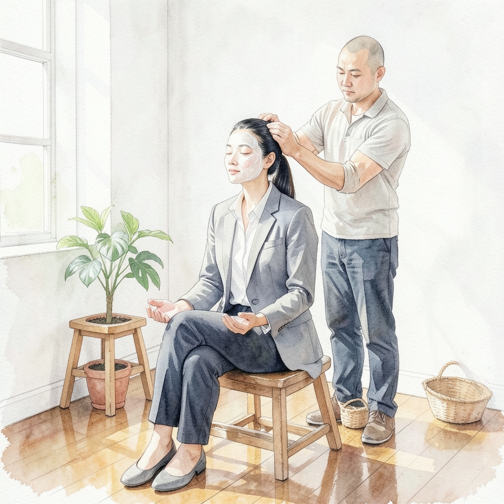 使用专业产品进行护理