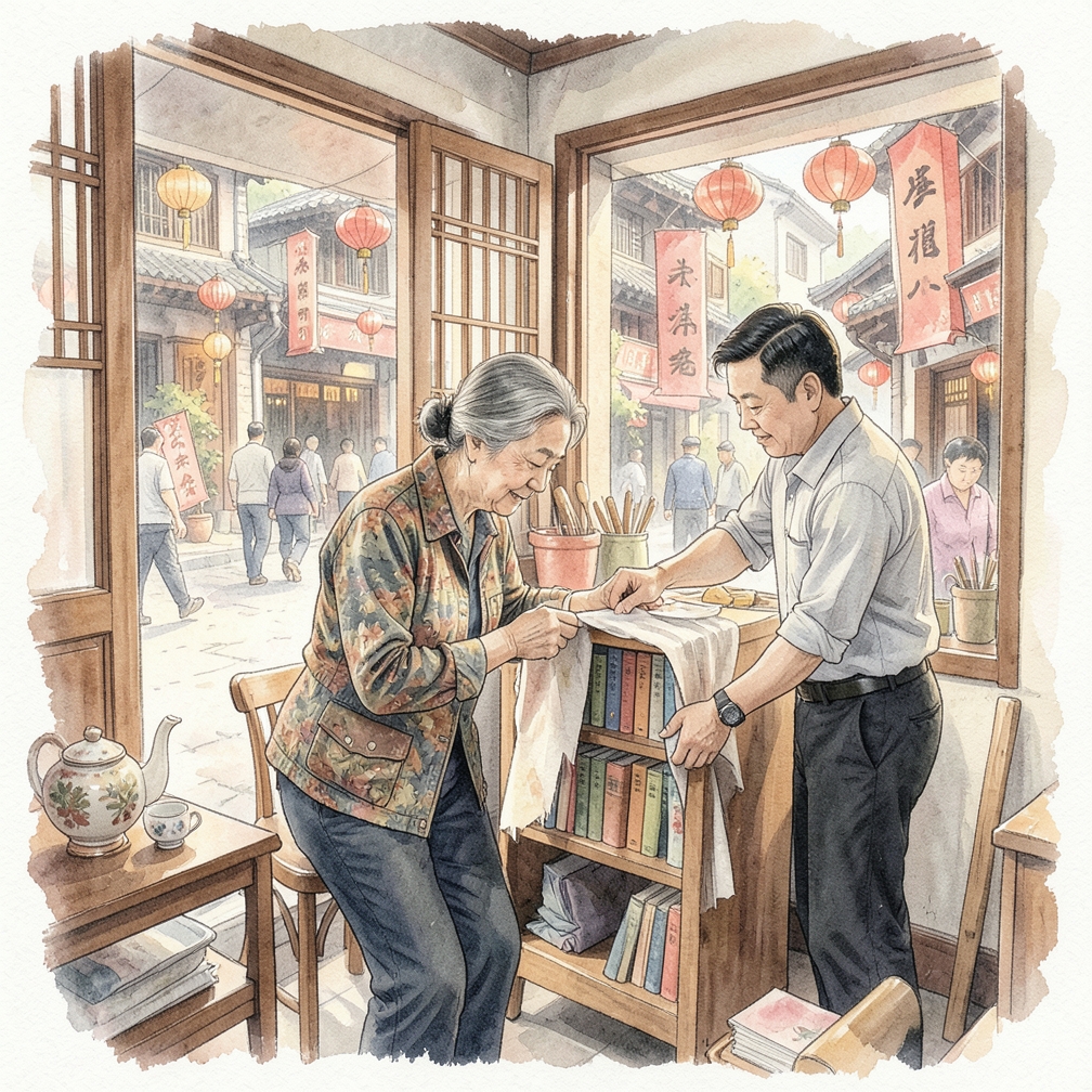 如何用布料包裹书架