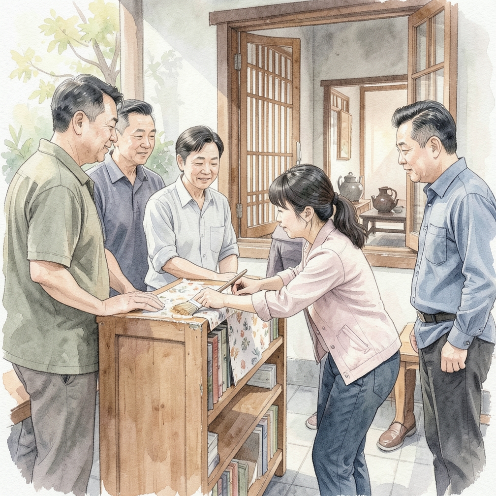 固定布料