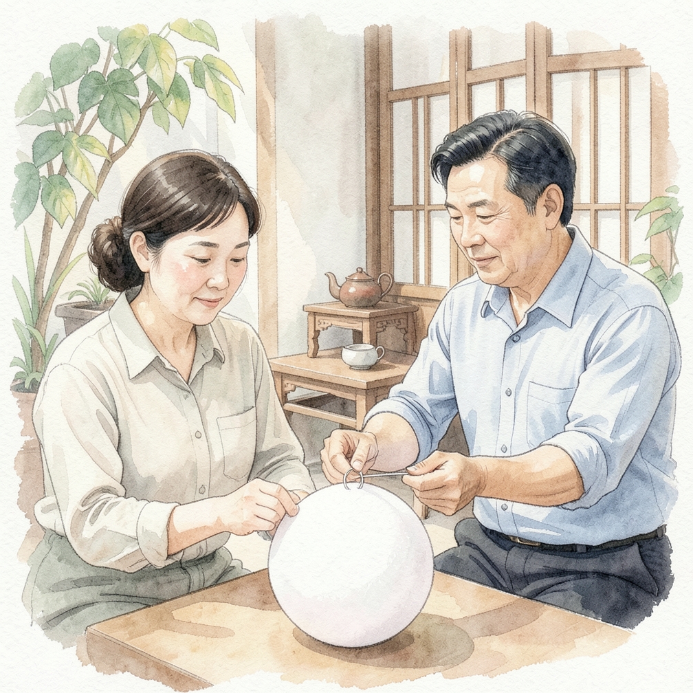 將多余的電線摺疊