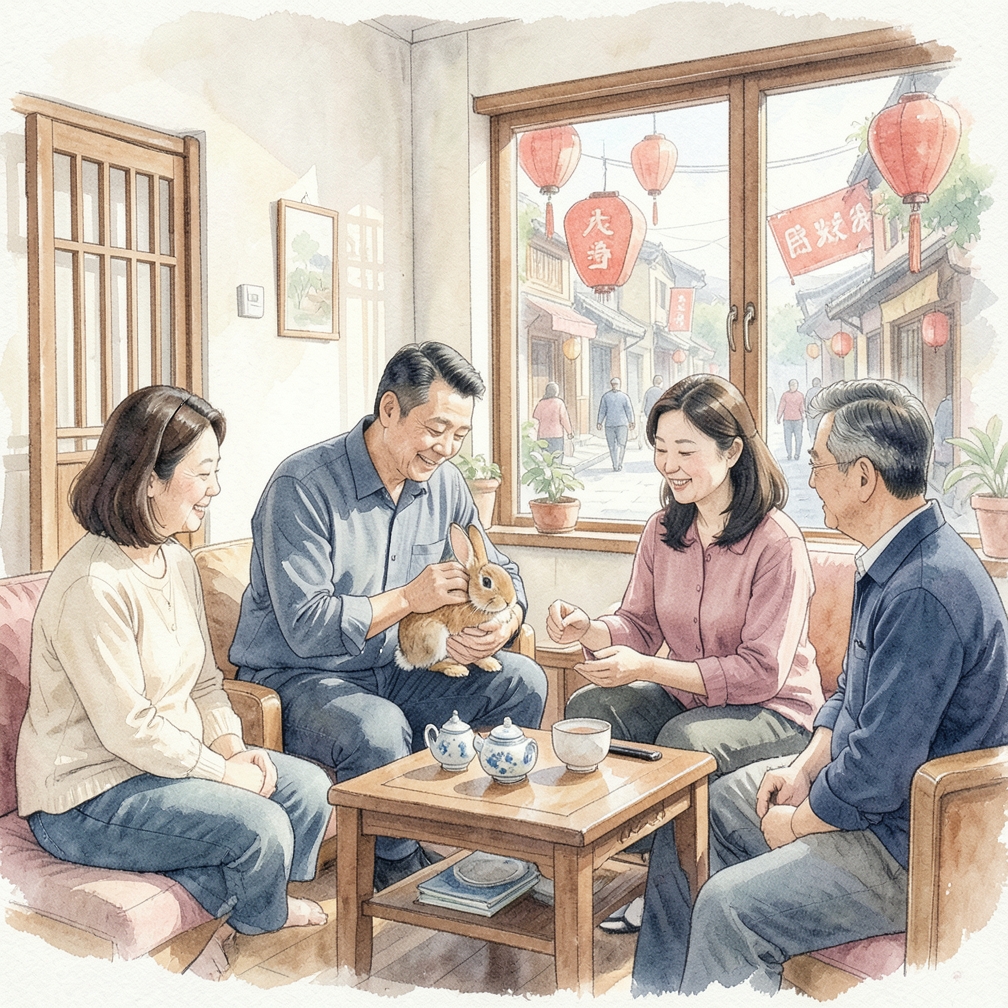 触诊你的兔子