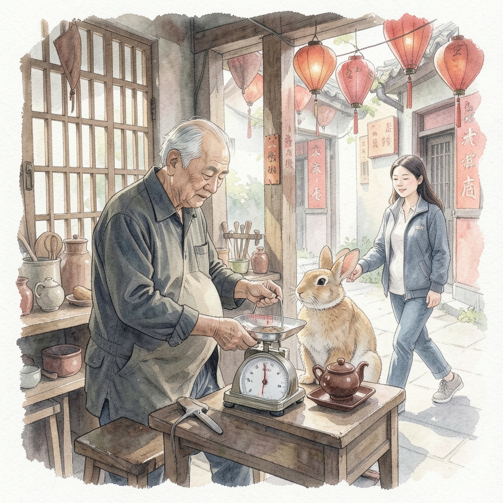 称重你的兔子